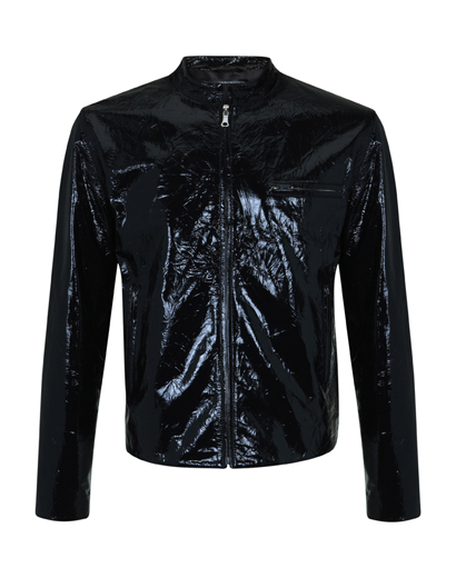 Black Patent Leather Jacket
