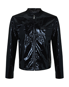 Black Patent Leather Jacket