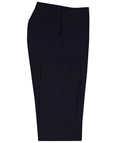 Midnight Blue Trousers with Swarovski Buttons