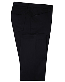 Black Jean Style Trousers