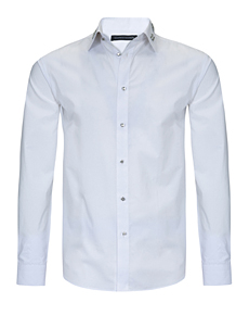 White Cotton Dress Shirt