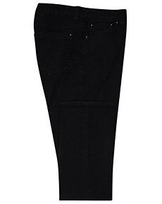 Black Slim fit Cotton Jeans